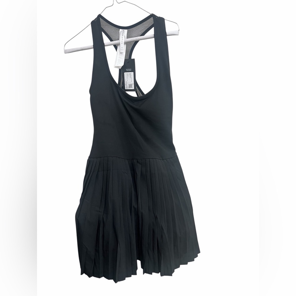 Fabletics Black Pleated Dress